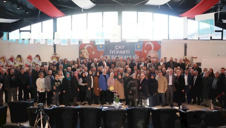 Afyonkarahisar’da İYİ Parti Rüzgarı: Yeşil Çay’da Coşkulu Buluşma