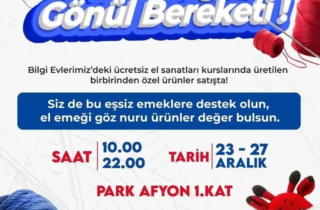 Kadın Emeğiyle Şekillenen El Sanatları Ürünleri Sergileniyor